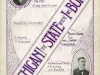 Music, Sheet - Michigan, The State Where I Was Born