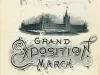 Music, Sheet - C. J. Whitney & Co.'s Grand Exposition March