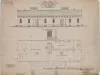 Drawing, Architectural - Store House, Fort Wayne, Michigan,
Office A.A.Q.M., November, 1889