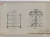 Drawing, Architectural - Addition to Hospital, Fort Wayne, Michigan.
Major P. G. Wales, Surgeon, U.S. Army.  March, 1907.
