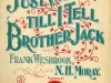 Music, Sheet - Just Wait Will I Tell Brother Jack