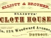 Card, Business - Elliotts' Cloth House