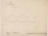 Drawing, Architectural - No. 7, Fort Wayne,
Sketch Showing Traverse Irons & Stones in the Flank Casemates
