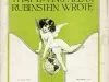 Music, Sheet - That Loving Melody Rubinstein Wrote