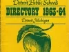 Directory - Detroit Public Schools Directory, 1963-64