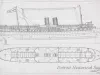 Drawing, Technical - SS South American,
Built in 1915 by G. L. [Great Lakes] Engineering Works