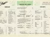 Menu - The Sanders Menu, Vol. 2, No. 2