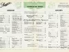 Menu - The Sanders Menu, Vol. 1, No. 8
