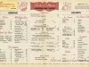 Menu - The Sanders Menu, Vol. 2, No. 9