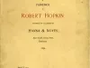 Catalog - Catalogue of Paintings by Robert Hopkin Exhibited in Galleries of Hanna & Noyes