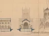 Drawing, Architectural - Sketches No. 2 
for the Church of the Epiphany [Trinity Episcopal Church] 
for Jas. E. Scripps, Esqr.