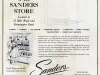 Layout - Fred Sanders New Store Ad No. 50
