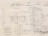Drawing, Technical - SS Detroit Edison Lengthening -
Midship Section and Transverse Bulkhead