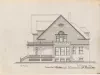 Drawing, Architectural - Front Elevation,
Woodward Ave. Side Elevation
