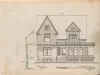 Drawing, Architectural - Front Elevation,
Woodward Ave. Side Elevation