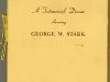 Program - A Testimonial Dinner Honoring George W. Stark
