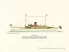 Print - Steam Yacht Delphine