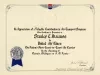 Certificate, Achievement
