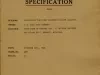 Specification - Specification for - Building: Solid Brick Two Story Factory Building Addition, Owner: C. M. Hall Lamp Company, Location: North Side of Hancock Ave., E., Between Hastings and Rivard Sts., Detroit, Michigan.