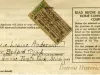 Coupon, Ration