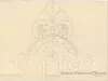 Drawing, Architectural - New Crest for Colonel's Bed - Elevation