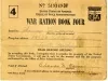 Book, Ration - War Ration Book Four