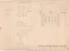 Drawing, Architectural - Fort Wayne,
Plan of Stone Embrasure for Flanking Casemates