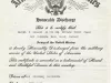 Certificate, Commemorative