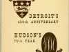 Book - Detroit's 250th Anniversary, Hudson's 70th Year