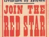 Poster - Join the Red Star 
and help to return every wounded Horse to his work