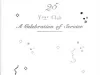 Booklet - Hudson's 25 Year Club,
A Celebration of Service