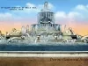 Postcard - 17--Scott Fountain at Belle Isle, Detroit, Michigan