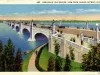 Postcard - A55 New Belle Isle Bridge, View From Island, Detroit, Mich.