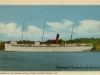 Postcard - Cruise Ship in the Harbour at Owen Sound, Ontario, Canada.