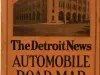 Map - Mileage Map of the Best Roads of Michigan,
Showing State Highways, Road Distances.