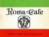 Menu - Roma Cafe