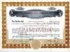 Certificate, Stock - Dunbar & Sullivan Dredging Co. (Canada) Limited