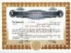 Certificate, Stock - Dunbar & Sullivan Dredging Co. (Canada) Limited