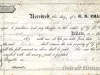 Receipt - G. S. Chandler
E. S. Chandler