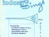 Program - 34th Annual Presentation of Industry Sings