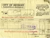 Bill, Tax - City of Detroit
Lateral Sewer Assessment