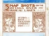 Booklet - Snap Shots on the Ottawa River and Rideau Lakes