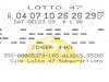 Ticket, Lottery - Michigan Lottery