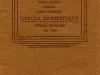 Program - Thirty-Eighth Annual Announcement, Cercle Dramatique
Detroit, Michigan, 1949-1950