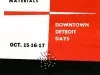 Brochure - Official Display Materials,
Downtown Detroit Days