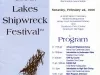 Program - 19th Annual Great Lakes Shipwreck Festival