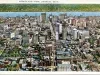 Postcard - Aeroplane View, Detroit Mich.
