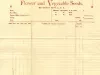Form, Order - D.M. Ferry & Co.'s Order Sheet of Flower and Vegetable Seeds