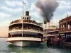 Postcard - Pleasure Steamers, Detroit, Mich.