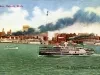 Postcard - Harbor, Detroit, Mich